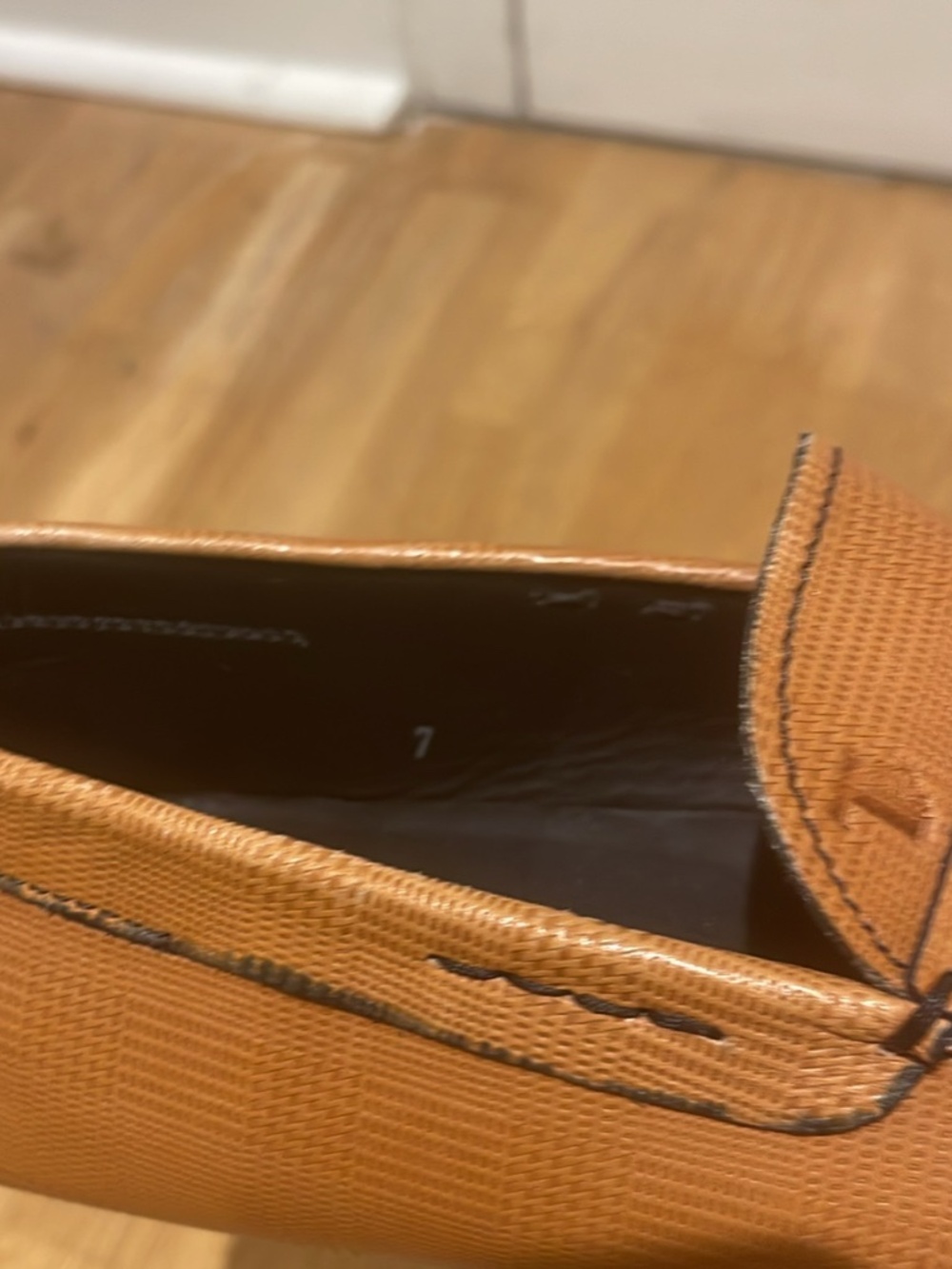 Tod’s men boat shoes loafer size7